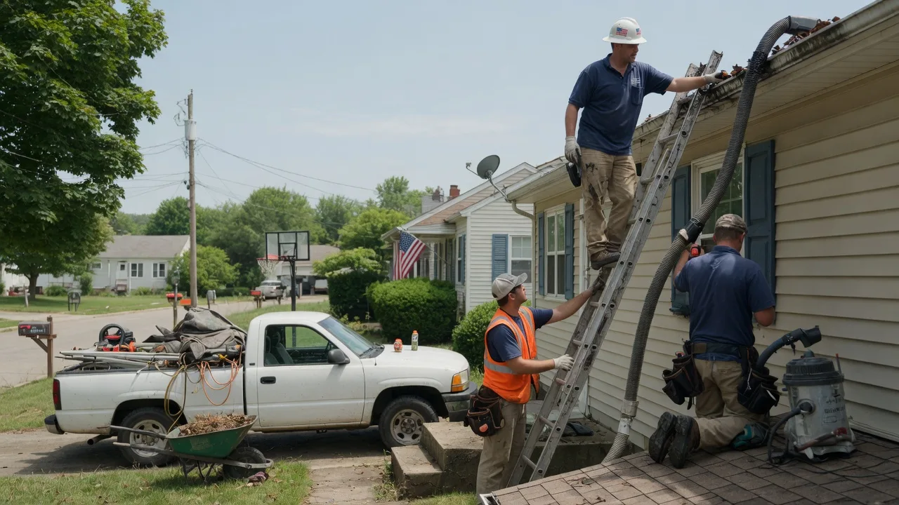 Gutter Installation in Zaleski, OH near me